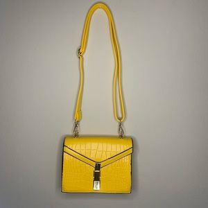 Mustard yellow purse